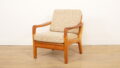 Vintage lounge fauteuil | Teak | Creme | Juul Kristensen