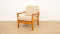 Vintage lounge fauteuil | Teak | Creme | Juul Kristensen