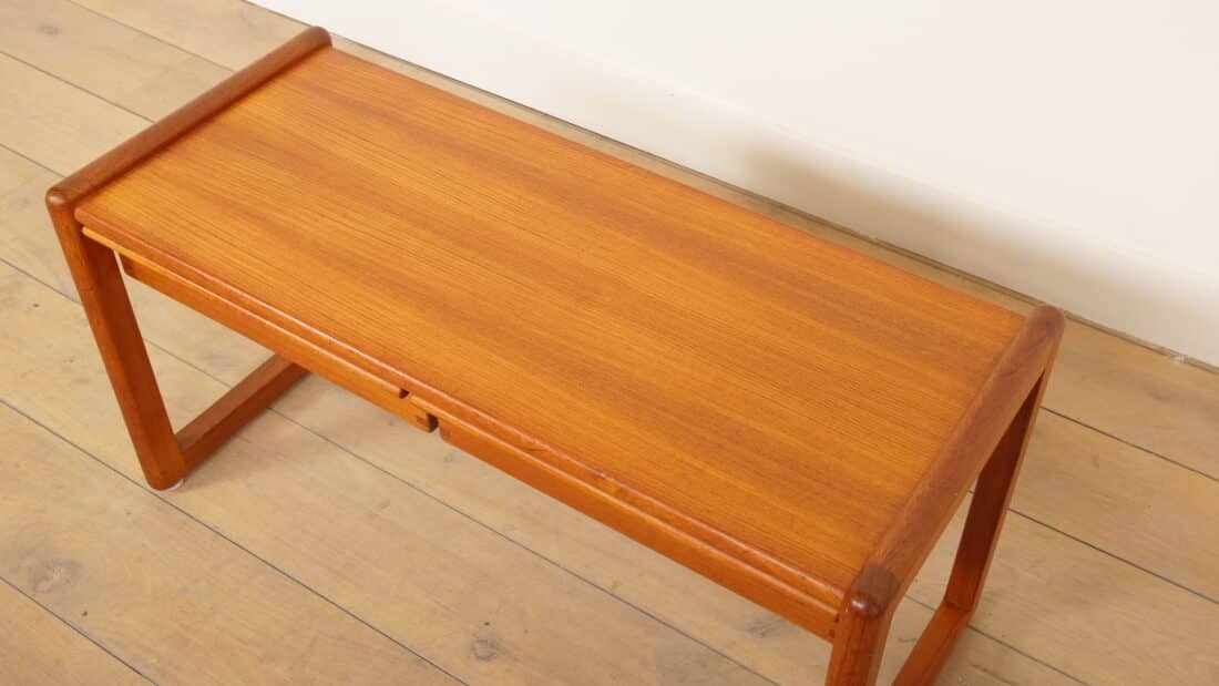Vintage Salontafel Bijzettafel Teak Deens Aksel Kjersgaard