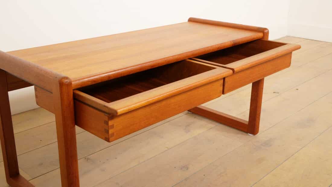 Vintage Salontafel Bijzettafel Teak Deens Aksel Kjersgaard