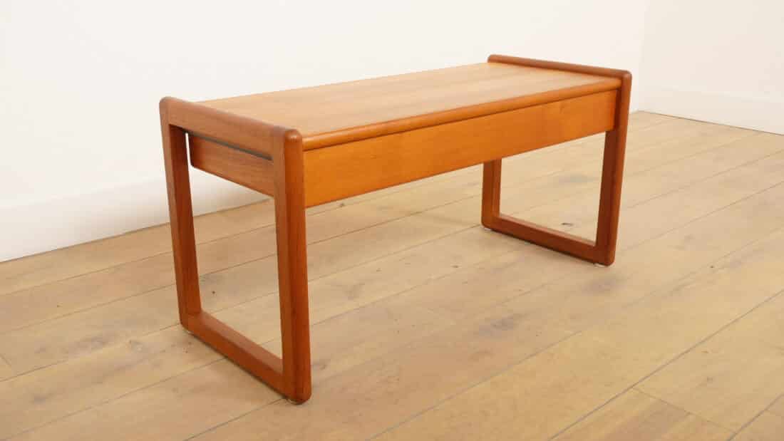 Vintage Salontafel Bijzettafel Teak Deens Aksel Kjersgaard
