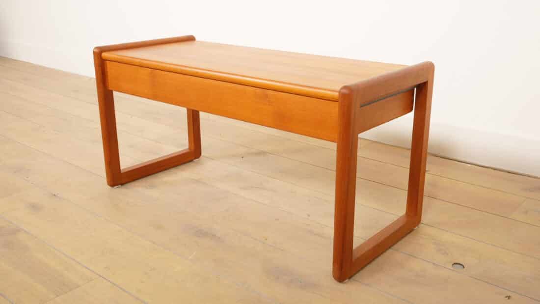 Vintage Salontafel Bijzettafel Teak Deens Aksel Kjersgaard