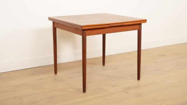 Compacte Vintage Eettafel Uitschuifbaar 1960s
