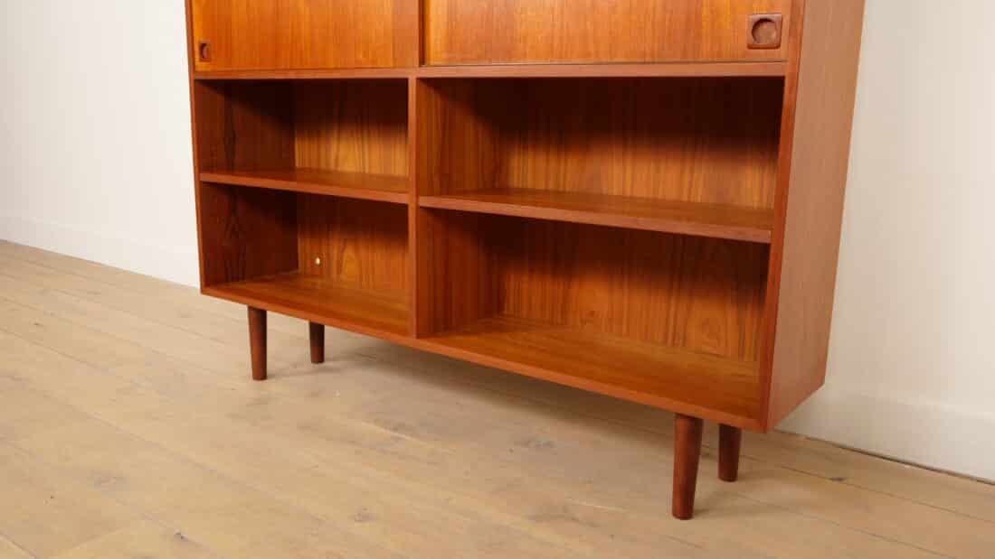 Vintage Wandkast Boekenkast Teak 1960s Vintage Wandkast Boekenkast Teak 1960s