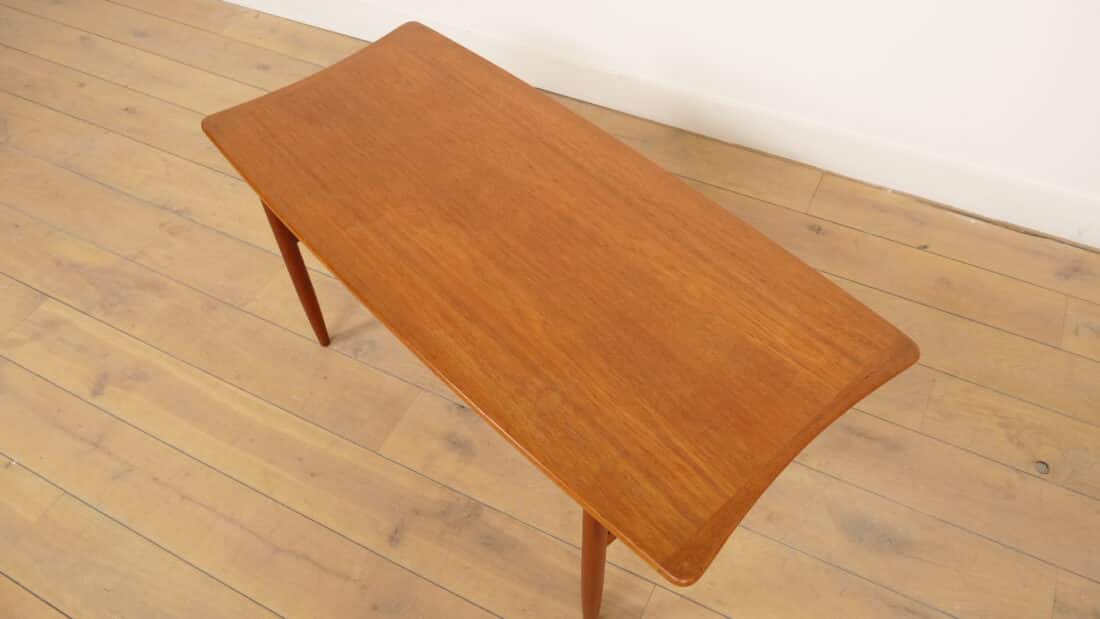 Vintage Salontafel Teak Deens Organisch