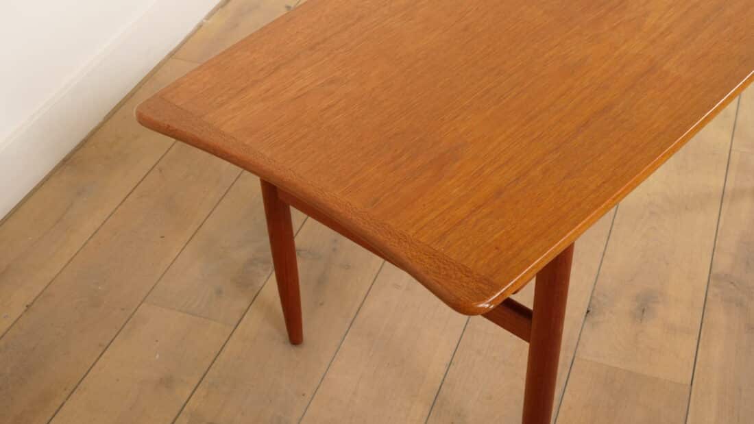 Vintage Salontafel Teak Deens Organisch