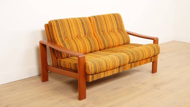 Vintage 2 Zits Bank Teak Retro