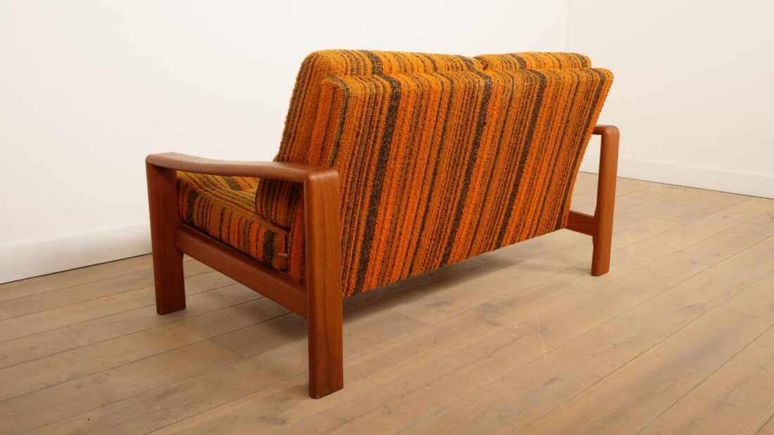 Vintage 2 Zits Bank Teak Retro
