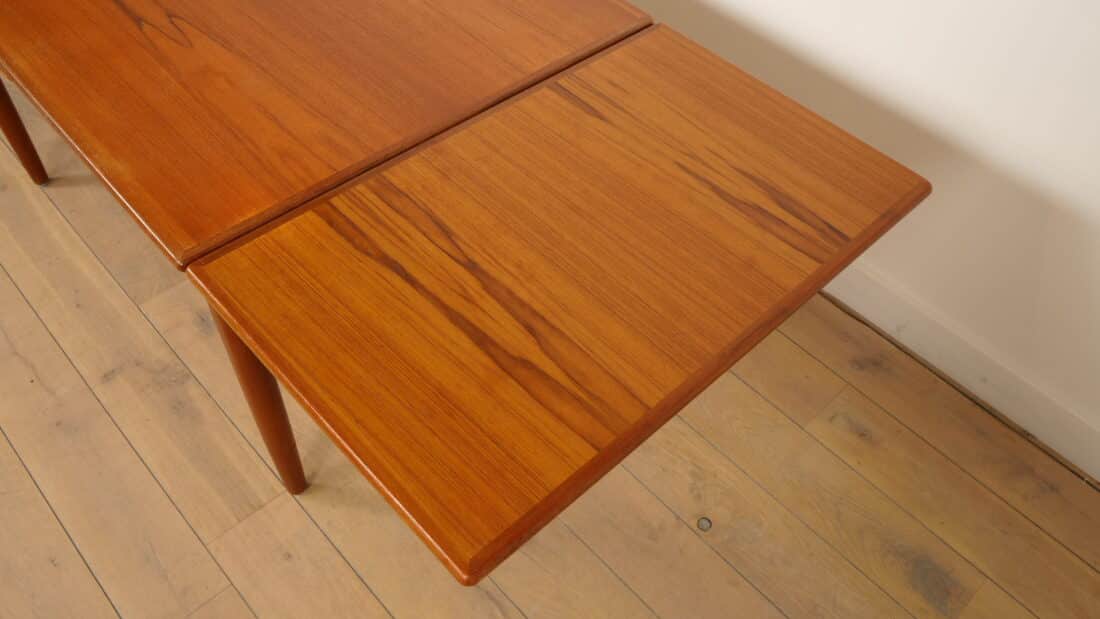 Vintage Eettafel Teak Uitschuifbaar 130 Cm Vintage Eettafel Teak Uitschuifbaar 130 Cm