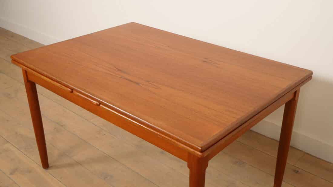 Vintage Eettafel Teak Uitschuifbaar 130 Cm Vintage Eettafel Teak Uitschuifbaar 130 Cm