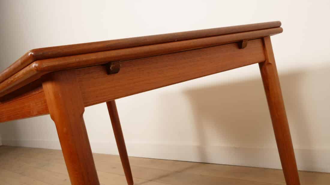 Vintage Eettafel Teak Uitschuifbaar 130 Cm Vintage Eettafel Teak Uitschuifbaar 130 Cm
