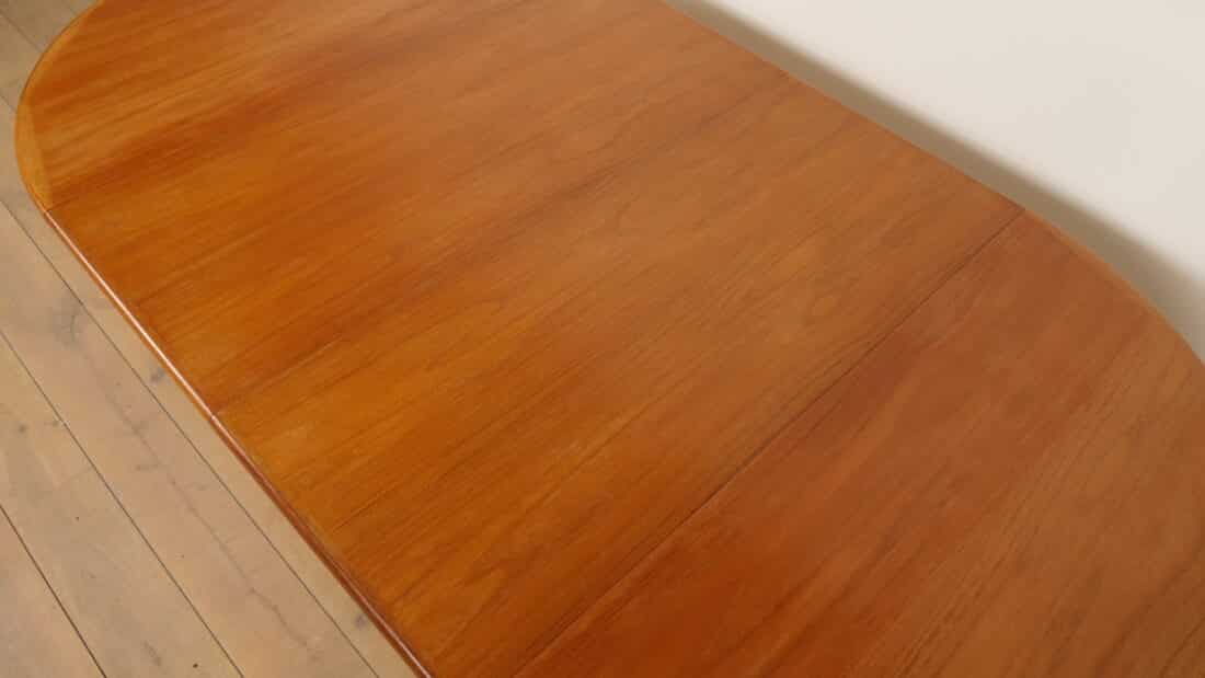 Vintage Ronde Eettafel Teak Uitschuifbaar 120 8211 220 Cm