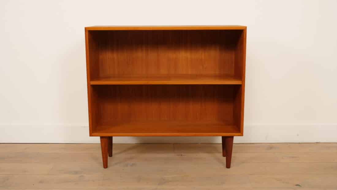 Vintage Boekenkastje Teak 85 Cm