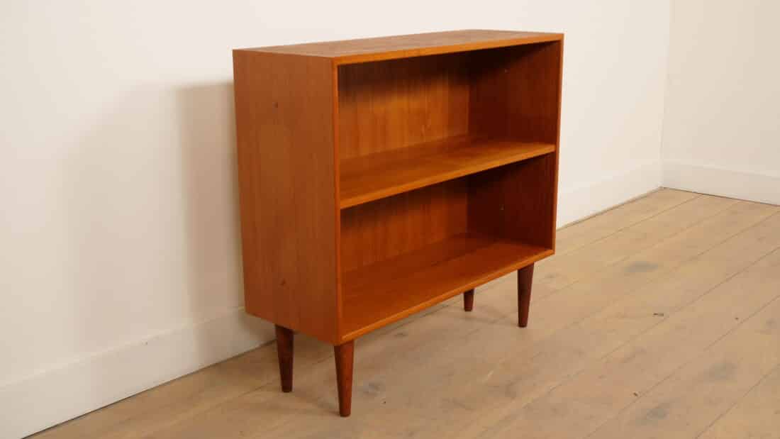 Vintage Boekenkastje Teak 85 Cm