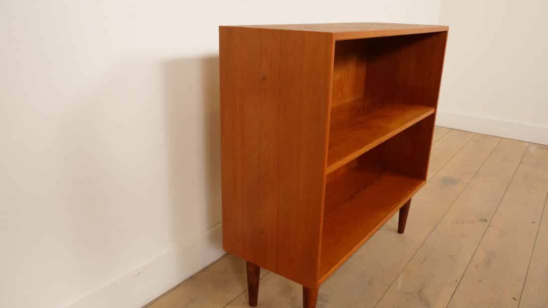Vintage Boekenkastje Teak 85 Cm