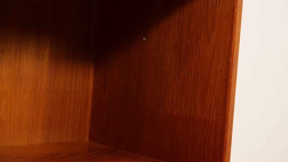 Vintage Boekenkastje Teak 85 Cm