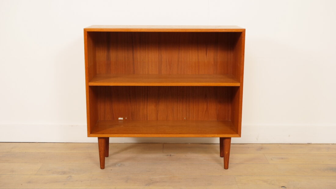 Vintage Boekenkastje Teak 85 Cm Vintage Boekenkastje Teak 85 Cm