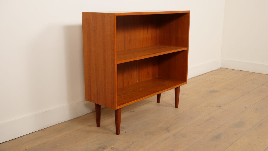 Vintage Boekenkastje Teak 85 Cm Vintage Boekenkastje Teak 85 Cm