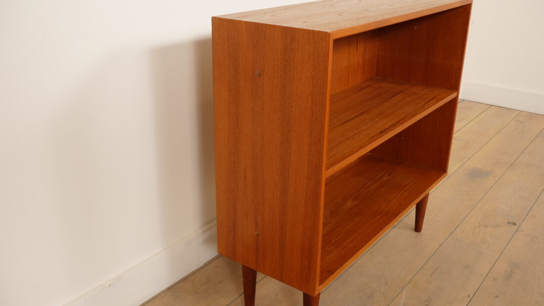 Vintage Boekenkastje Teak 85 Cm Vintage Boekenkastje Teak 85 Cm