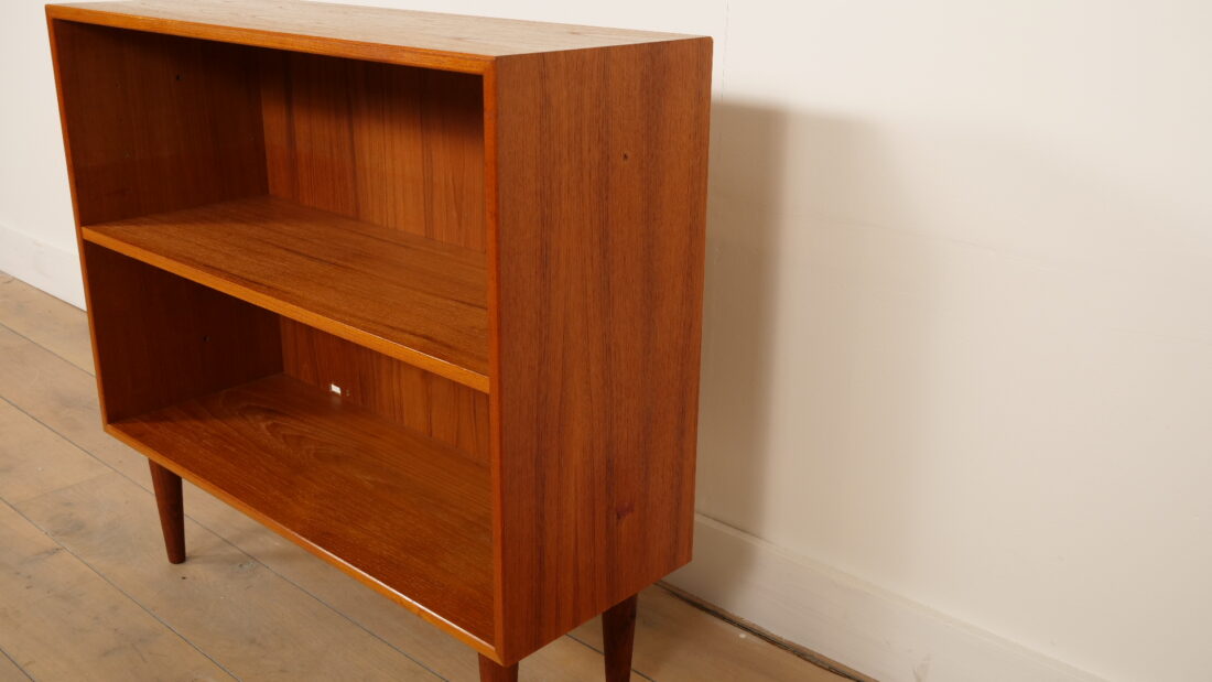 Vintage Boekenkastje Teak 85 Cm Vintage Boekenkastje Teak 85 Cm