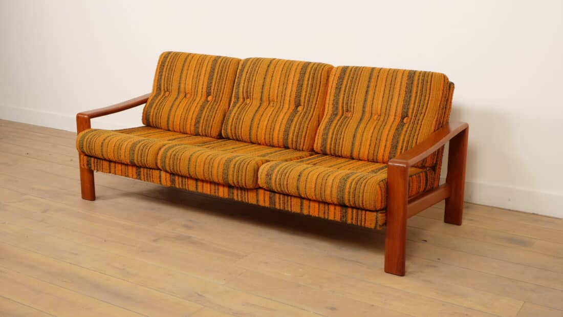 Vintage 3 Zits Bank Teak Retro Vintage 3 Zits Bank Teak Retro