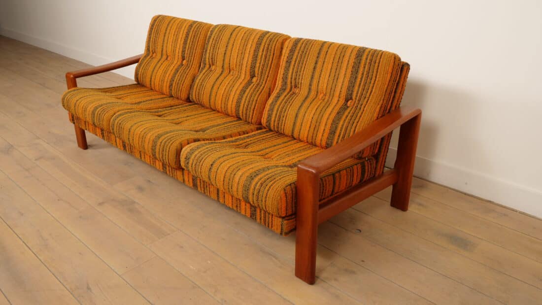 Vintage 3 Zits Bank Teak Retro Vintage 3 Zits Bank Teak Retro