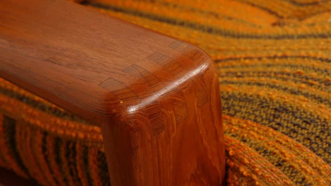 Vintage 3 Zits Bank Teak Retro Vintage 3 Zits Bank Teak Retro