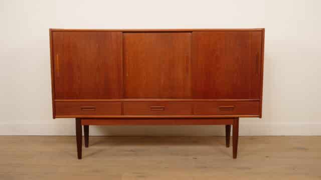 Buffet haut vintage danois 175 cm