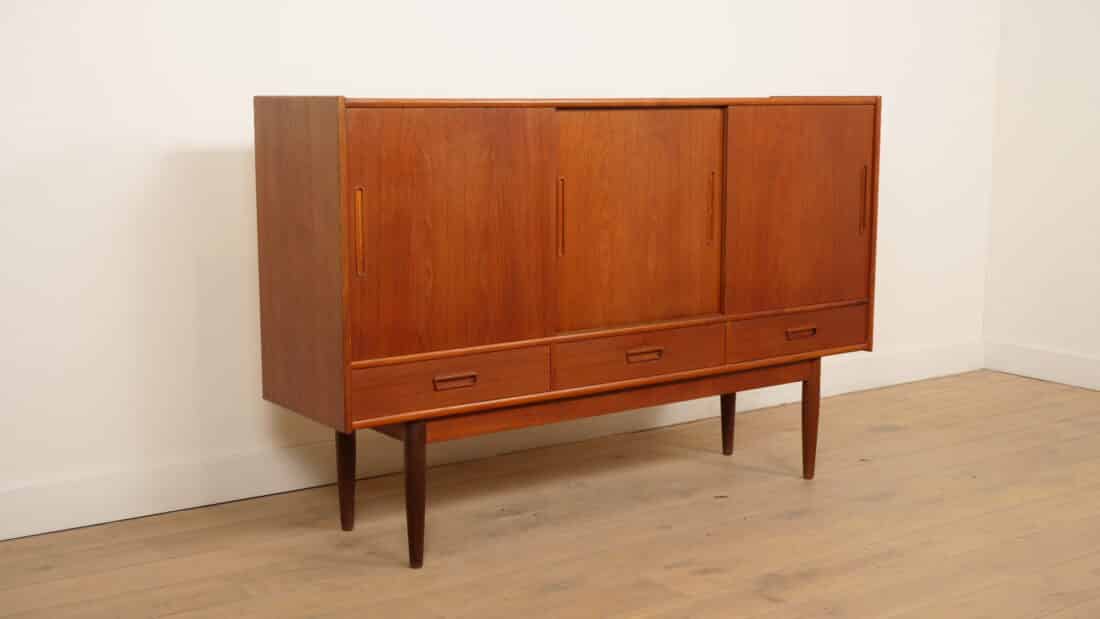 Vintage Highboard Deens 175 Cm
