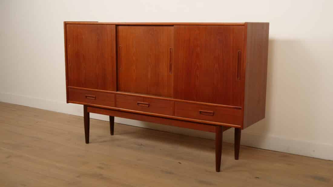 Vintage Highboard Deens 175 Cm