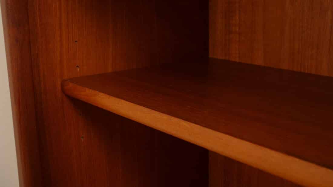 Vintage Dressoir Glazen Schuifdeur Zwevend 160 Cm