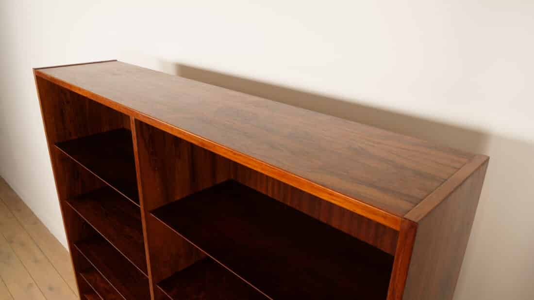 Vintage Highboard Boekenkast Platenkast Palissander Hundevad Voor Omann Jun