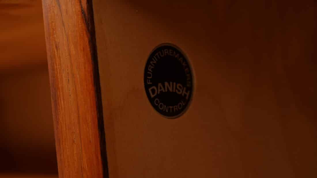 Vintage Highboard Boekenkast Platenkast Palissander Hundevad Voor Omann Jun