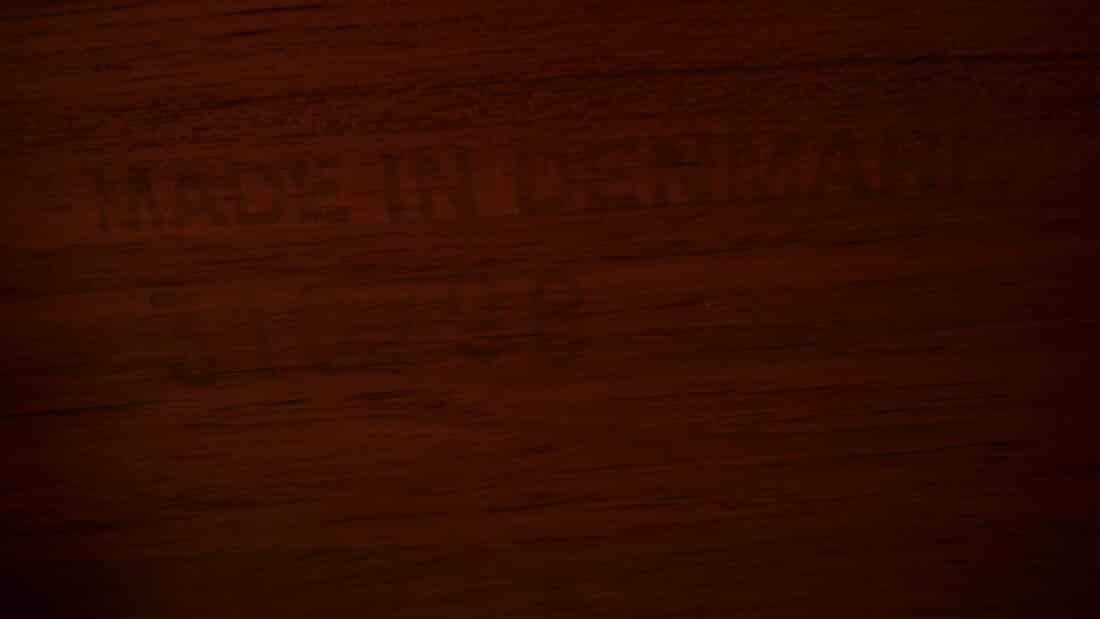Vintage Ronde Eettafel Teak Uitschuifbaar Massief