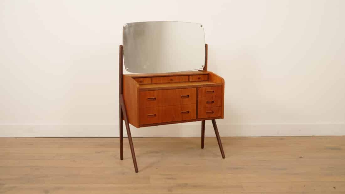 Vintage Kaptafel Deens Design Teak Vintage Kaptafel Deens Design Teak