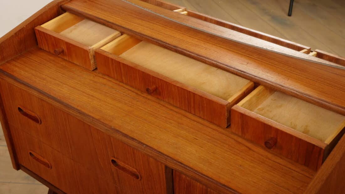 Vintage Kaptafel Deens Design Teak Vintage Kaptafel Deens Design Teak