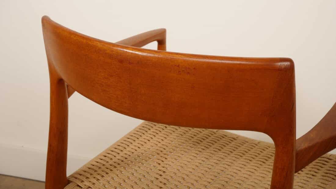 Eetkamerstoel Niels Otto Mller Model Nr 57 Gerestaureerd