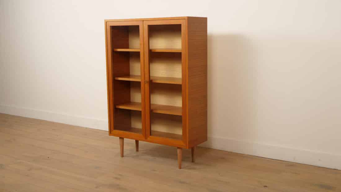 Vintage Wandkast Servieskast Vitrinekast Teak Vintage Wandkast Servieskast Vitrinekast Teak