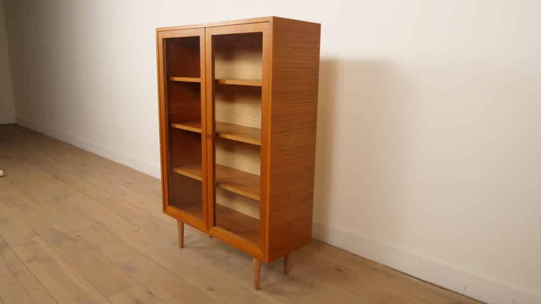 Vintage Wandkast Servieskast Vitrinekast Teak Vintage Wandkast Servieskast Vitrinekast Teak