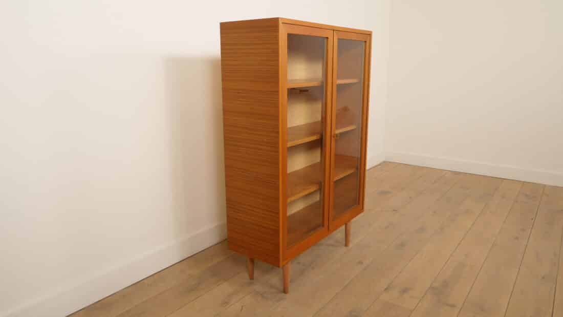 Vintage Wandkast Servieskast Vitrinekast Teak Vintage Wandkast Servieskast Vitrinekast Teak