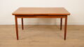 Vintage eettafel | teak | Uitschuifbaar | 140 cm