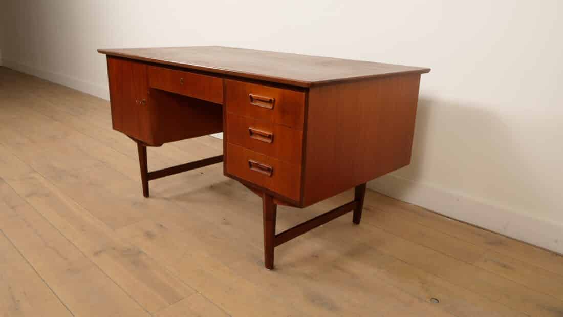 Vintage Bureau Deens Teak Mid Century