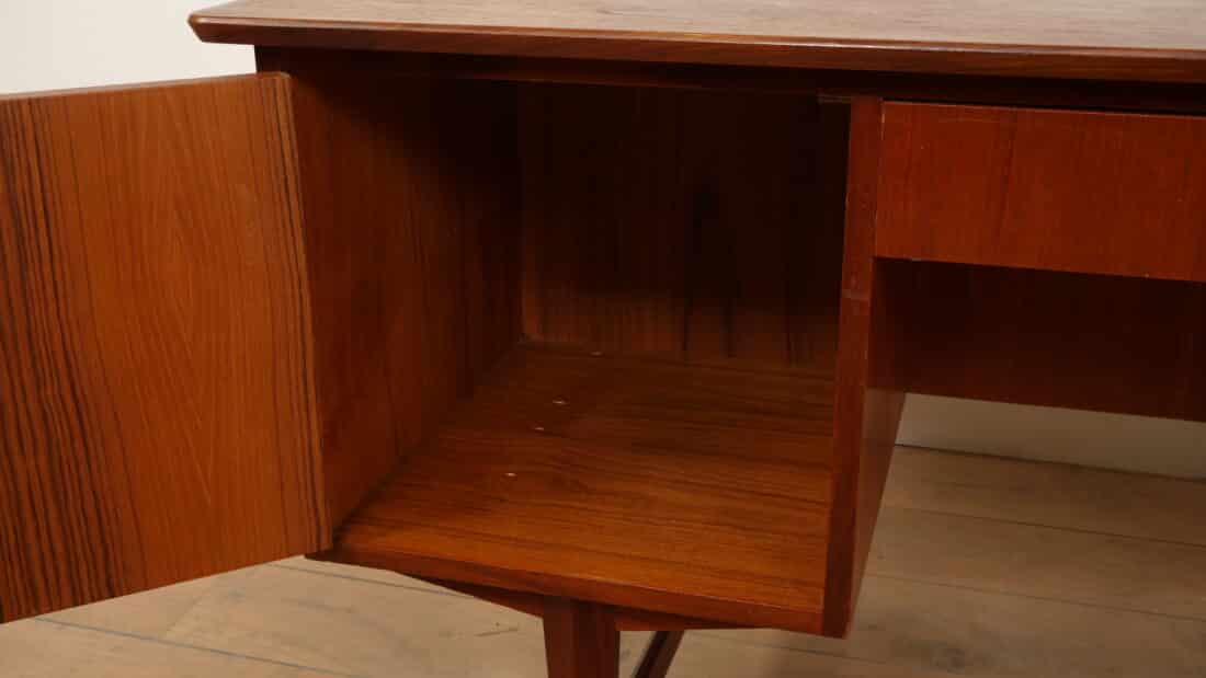 Vintage Bureau Deens Teak Mid Century