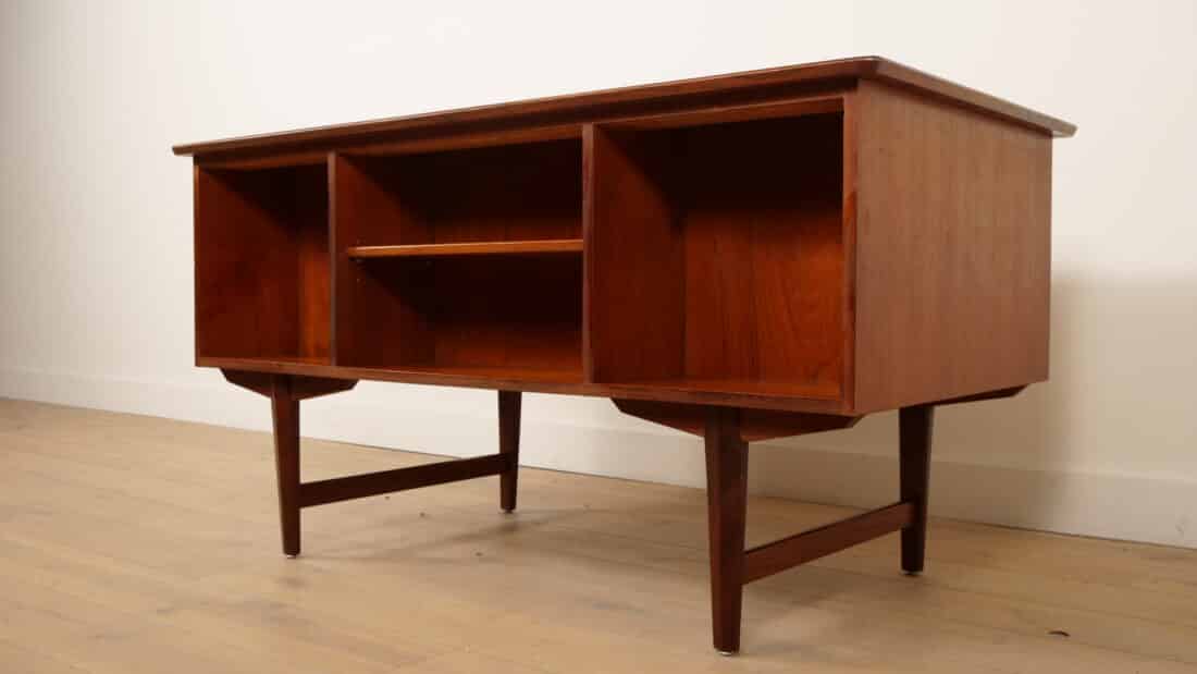 Vintage Bureau Deens Teak Mid Century
