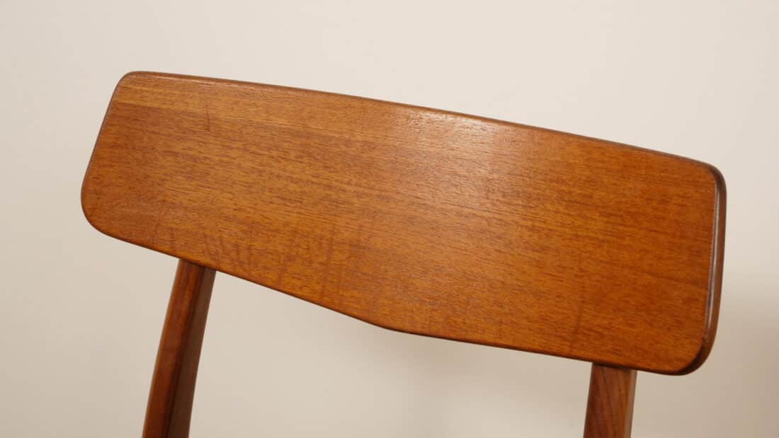 Vintage Eetkamerstoel Deens Teak