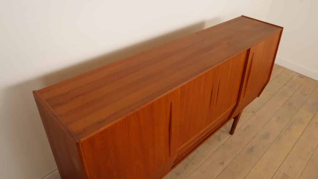 Vintage Highboard Wandkast Teak 1960s