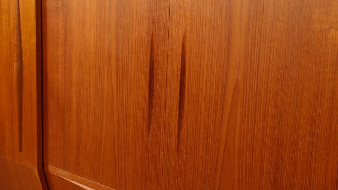 Vintage Highboard Wandkast Teak 1960s
