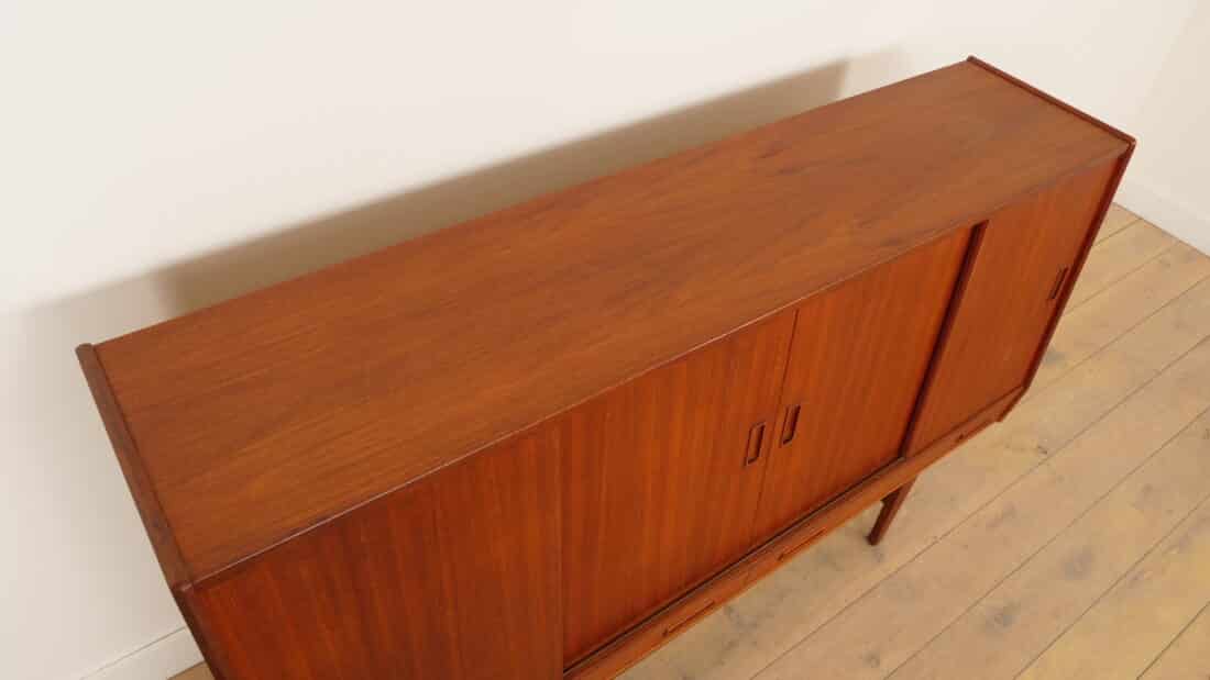 Vintage Highboard Wandkast Teak 180 Cm Vintage Highboard Wandkast Teak 180 Cm