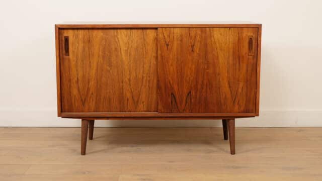 Vintage Dressoir Palissander Schuifdeuren
