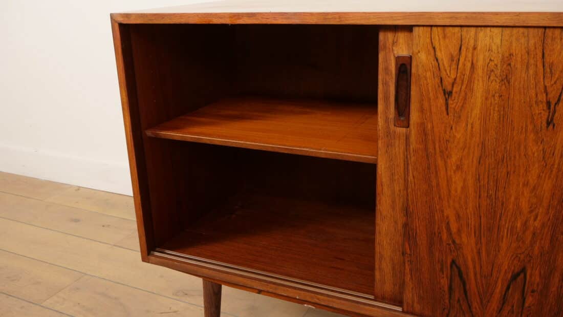 Vintage Dressoir Palissander Schuifdeuren